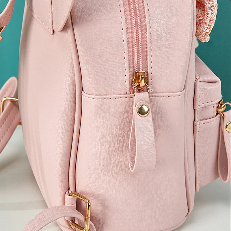 Girls Backpack for Children 1-3-5 Years Old Bowknot Kindergarten Baby Bag