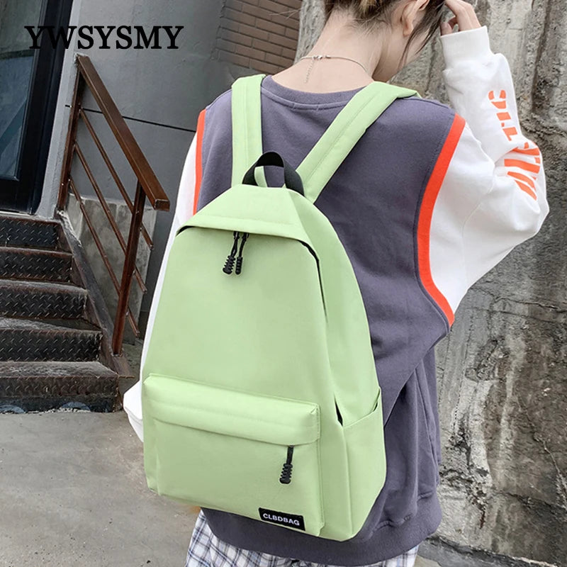 Teenage Girls School Backpack Nylon Waterproof