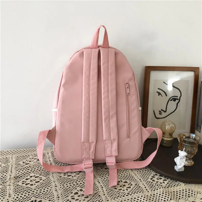 Waterproof Nylon Women Backpack for Girls Youth