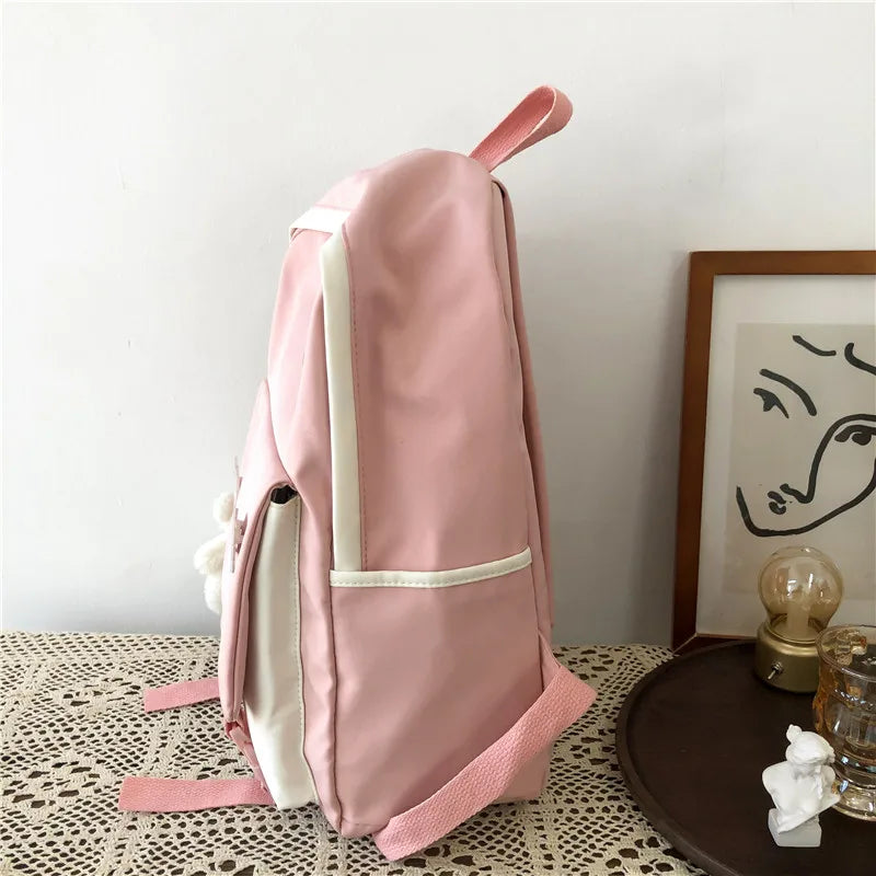 Waterproof Nylon Women Backpack for Girls Youth