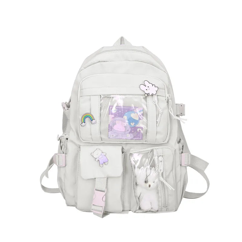 College Wind High School Junior High School Girls Backpack