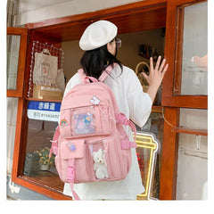 College Wind High School Junior High School Girls Backpack