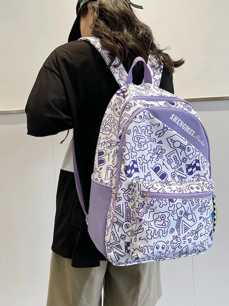 Harajuku Junior School Backpack Large Capacity Japanese College Student Bag
