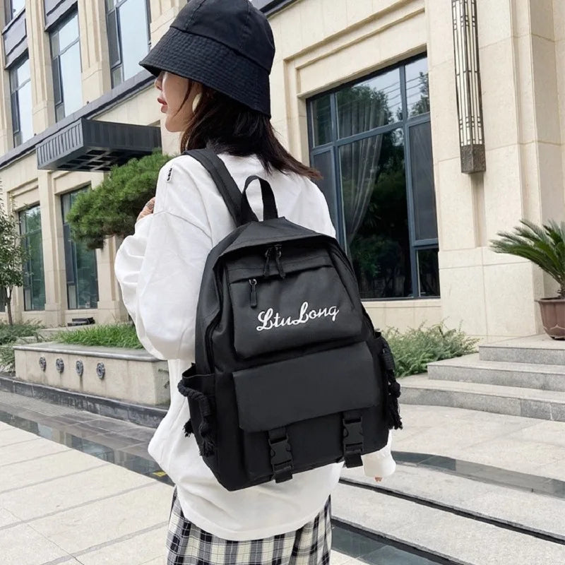 Harajuku Ulzzang Student Shoulder Bag Couple Backpack