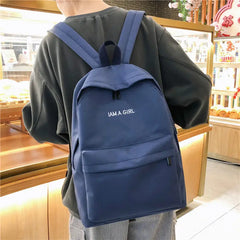 Nylon Backpack for Teenage Girls Travel Backpacks