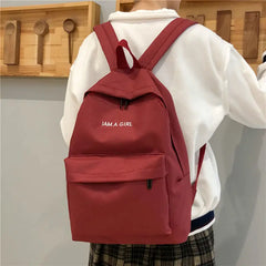 Nylon Backpack for Teenage Girls Travel Backpacks