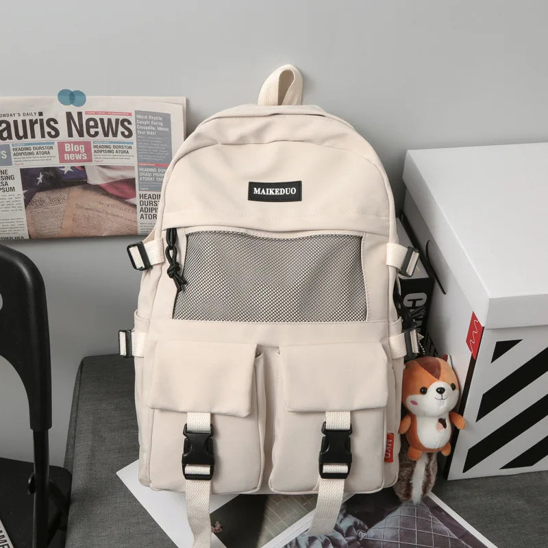 Schoolbag Student Backpack Men's and Women's Travel Bag
