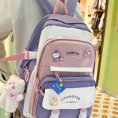 Girls Schoolbag Junior School Students Backpack