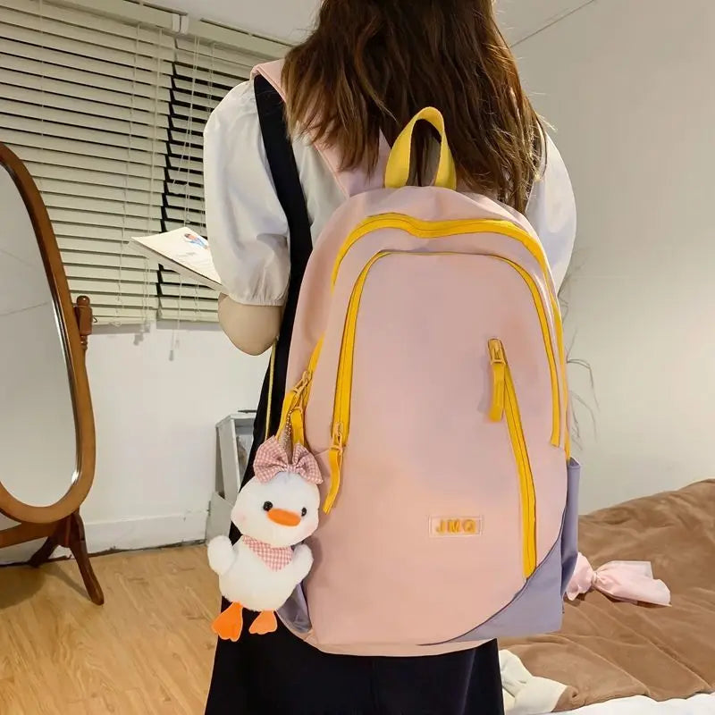 Schoolbag Primary School Students Backpack Large Capacity Girls Boys School Bags