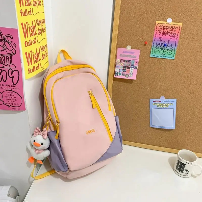 Schoolbag Primary School Students Backpack Large Capacity Girls Boys School Bags