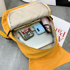 Teen Girls Waterproof Nylon Schoolbag Backpack