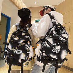 Male Junior Schoolbag with Large Capacity Computer Backpack