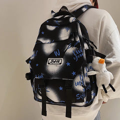 Male Junior Schoolbag with Large Capacity Computer Backpack