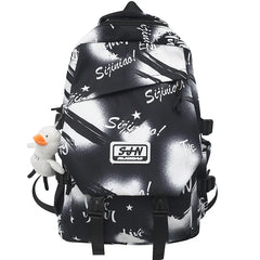 Male Junior Schoolbag with Large Capacity Computer Backpack