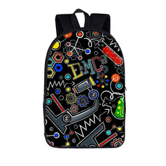 Science Experiment Backpack for Teenager Boys Girls School Bags