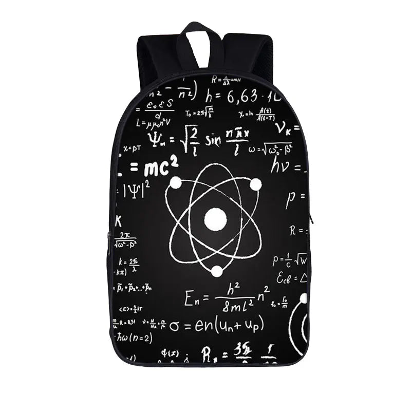 Science Experiment Backpack for Teenager Boys Girls School Bags