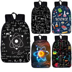 Science Experiment Backpack for Teenager Boys Girls School Bags