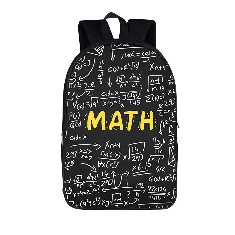 Science Experiment Backpack for Teenager Boys Girls School Bags