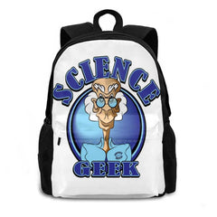 Science Geek Travel Laptop School Backpack Bag