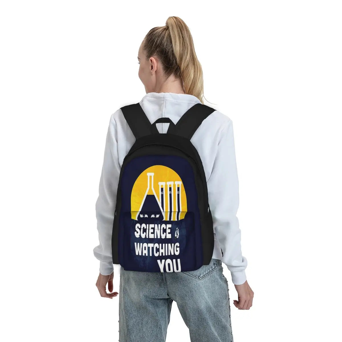 Science is Watching You Backpacks Men's