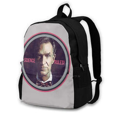 Science Rules 3D Print Backpack Science Guy 90s Kids Shows