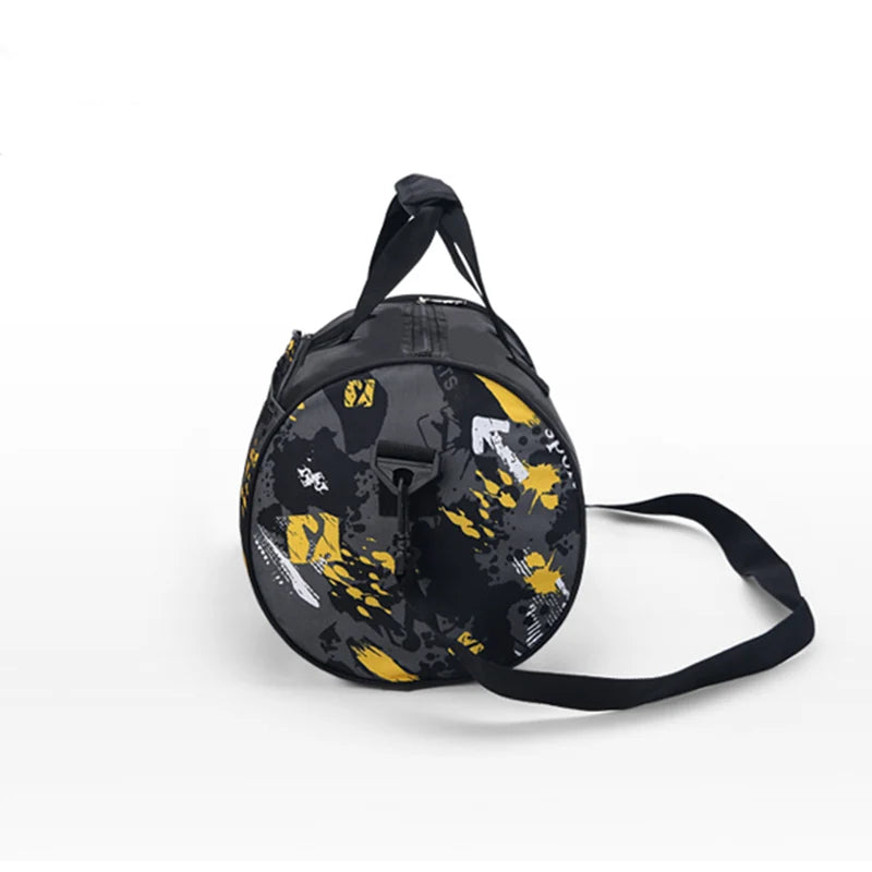 Scione Nylon Travel Sport Shoulder Bag Waterproof Duffel Handbag