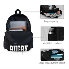 Scotland Rugby Backpacks Men's Women Unisex Girls Backpack