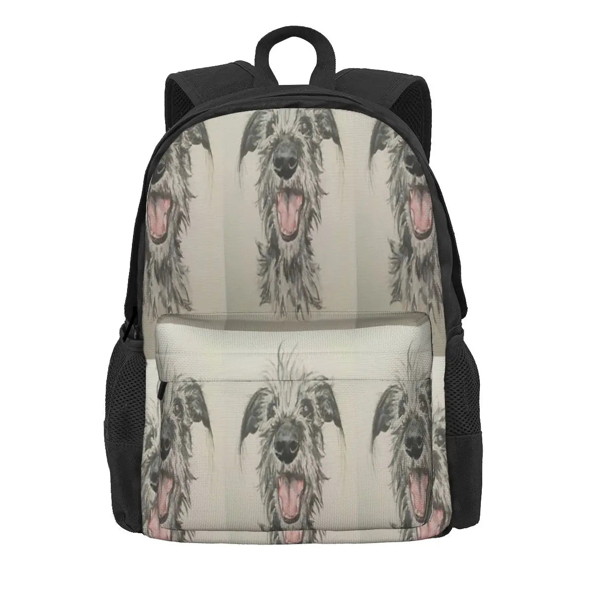 Scruffy Lurcher Backpacks for Men and Women