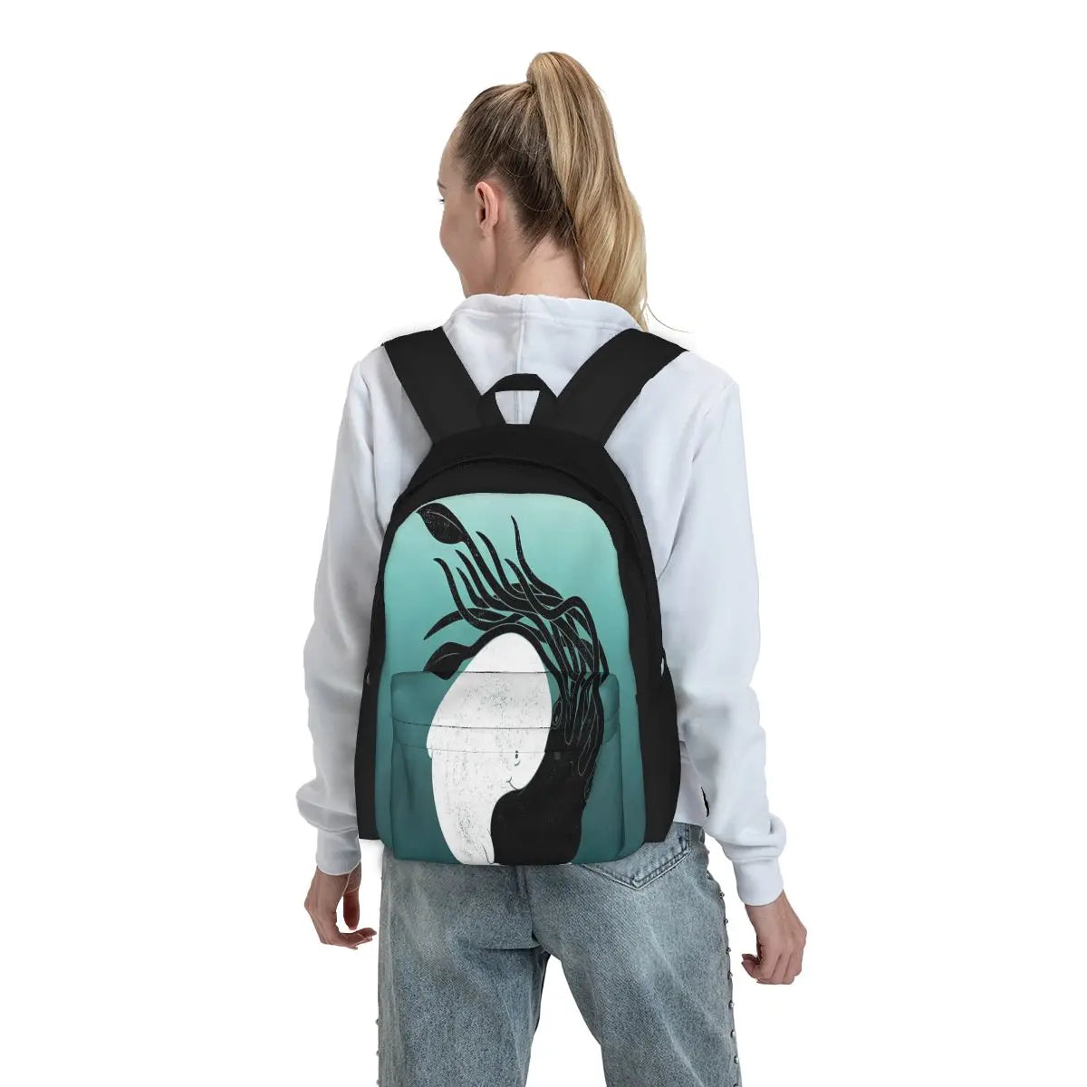 Sea Frenemies Backpacks Men's & Women's Schoolbag