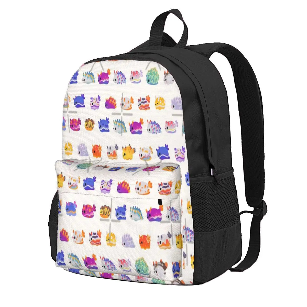 Sea Slug Bright Backpacks Men's Women's Summer Bag Girls