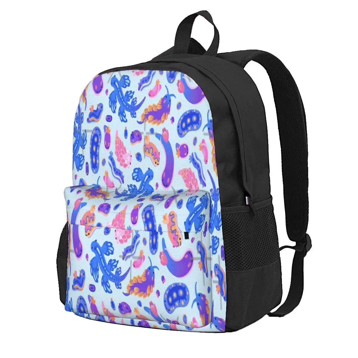 Sea Slug Pastel Backpack Men's and Women's Summer Bag with Pockets