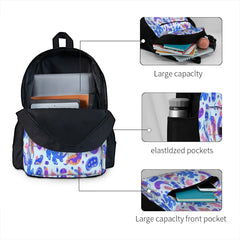 Sea Slug Pastel Backpack Men's and Women's Summer Bag with Pockets