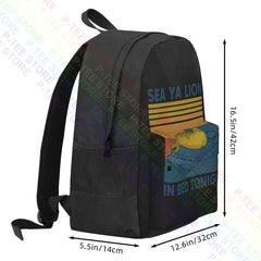 Sea Ya Lion In Bed Tonight Backpack