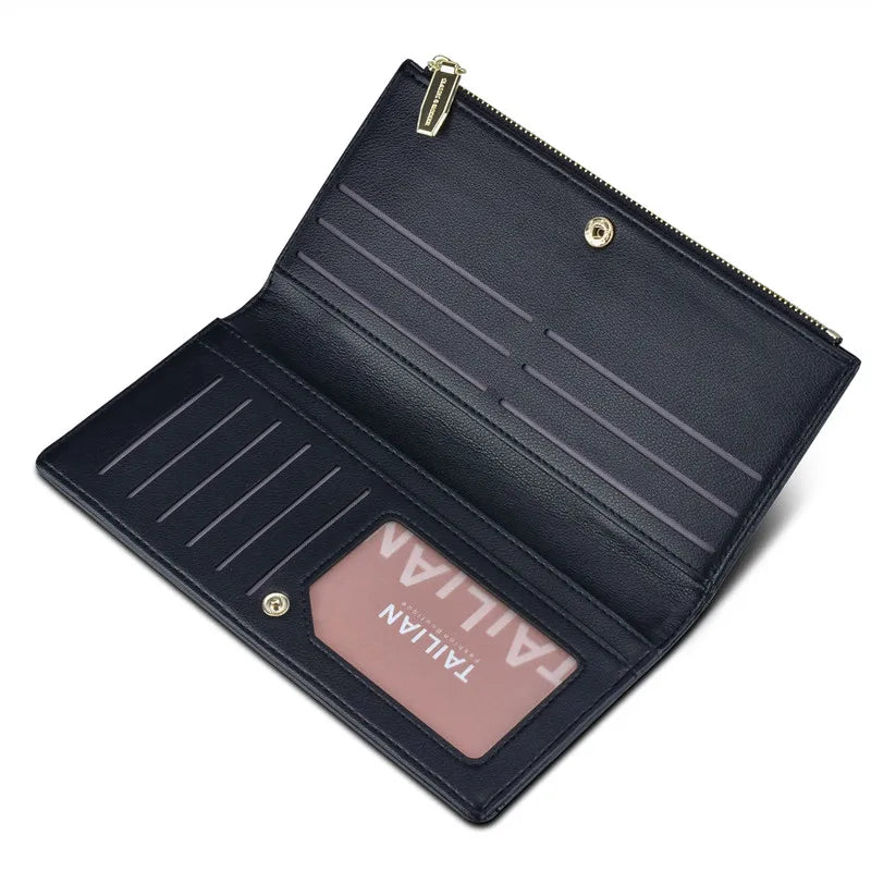 Seagloca Japan Women's Zipper Wallet Short Three-fold Bag