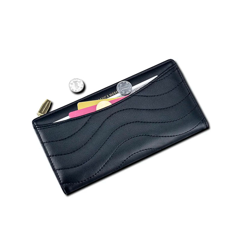 Seagloca Japan Women's Zipper Wallet Short Three-fold Bag