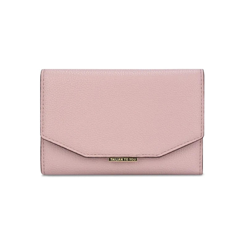 Seagloca Japan Women's Wallets Short Three-fold Zipper Bag Wallet