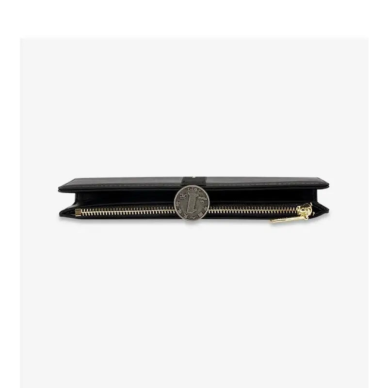 Seagloca Wallet Women Frosted Zipper Clutch
