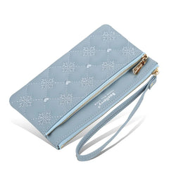 Seagloca Women's Long Zip Wallet Large Capacity