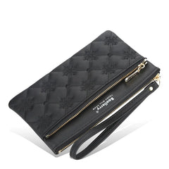 Seagloca Women's Long Zip Wallet Large Capacity