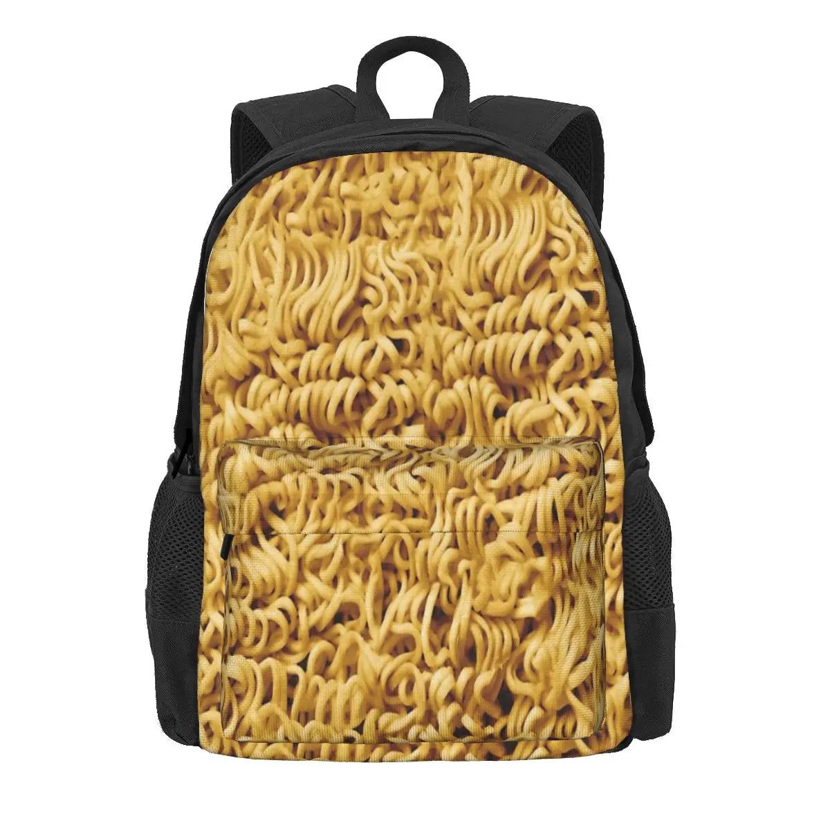 Ramen Noodle Pattern Backpacks Men's & Women's School Bag