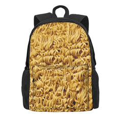 Ramen Noodle Pattern Backpacks Men's & Women's School Bag
