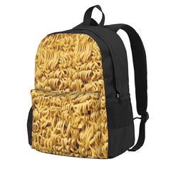Ramen Noodle Pattern Backpacks Men's & Women's School Bag