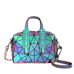 Geometric Pillow Shoulder Crossbody Bag for Women