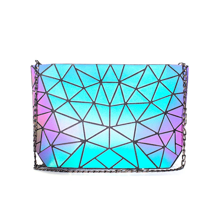 Seasonblack Women's Geometric Luminous Shoulder Bag