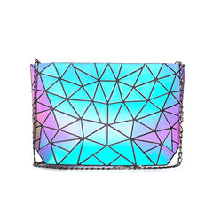 Seasonblack Women's Geometric Luminous Shoulder Bag