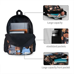 Seb Stan Collage Backpacks Men's Backpacks Bags For Women