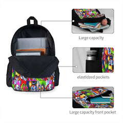 Security Breach Crew Backpacks Anime Bags For Men Women