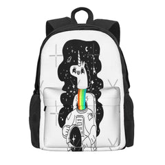 Space Backpacks Men's Waterproof Backpack Zipper Male Backpack
