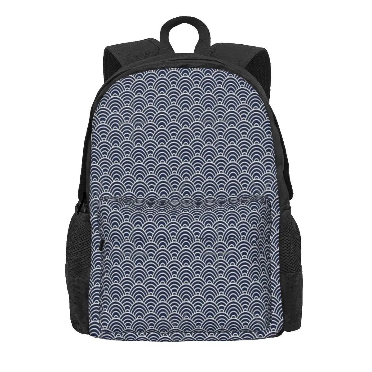 Seigaiha Japanese Collection Backpacks for Men and Women