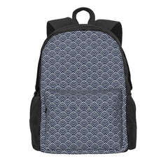 Seigaiha Japanese Collection Backpacks for Men and Women